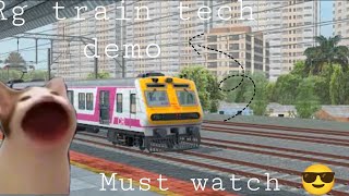 Rg train tech demo gameplay from dombivli to Kalyan jn must watch like subscribe [upl. by Lethia437]