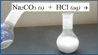 Na2CO3  HCl Reaction [upl. by Chamberlain950]