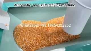 Full automatic corn grits making maize milling crushing machine line [upl. by Palmira]