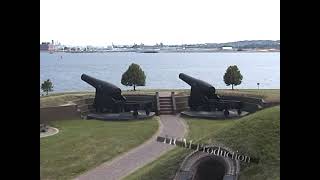 Inside Fort McHenry Tour Baltimore Md Please like amp Subscribe [upl. by Ahsuatal]