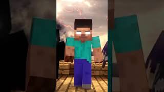 Herobrine fight 🥵💀😈Minecraft trending shots viralshort [upl. by Erodasi]