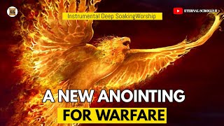 A NEW ANOINTING  Apostolic Warfare Instrumental Worship [upl. by Nyrmak]