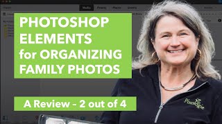 Using Adobe Photoshop Elements to Organize Digital Pictures  2 out of 4 Review [upl. by Caia22]