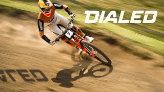 DIALED S5EP16 A wild day of practice at Val di Sole  FOX [upl. by Illehs]