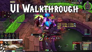 My Classic FURY WARRIOR UI Walkthrough ElvUI WeakAuras and MORE [upl. by Patnode515]