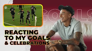 Reacting to My Best Goals amp Iconic Celebrations [upl. by Nykal236]