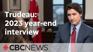 A yearend interview with Prime Minister Justin Trudeau  CBC News Special 2023 [upl. by Tteirrah]