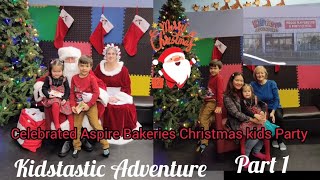 Kidtastic Adventure Aspire Bakeries Christmas kids Party [upl. by Frederic]