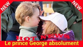 Le prince George absolument craquant avec sa cousine Mia Tindall [upl. by Nayllij]