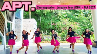 APT  Line Dance  Demo by Astri amp Happy Beauty LD Class [upl. by Tiffie]