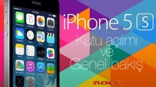 iPhone 5s sırası kutu açılışı ve genel bakış [upl. by Latea]