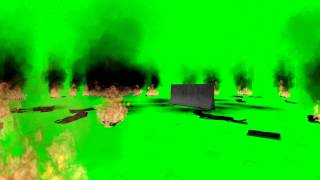 Barrel Explosions  Green Screen Pros HD [upl. by Elleneg212]