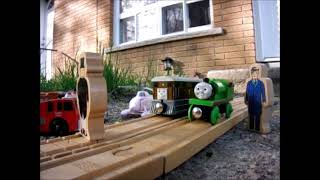 Thomas and friends Toby and the flood wooden railway remake [upl. by Amlev445]