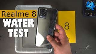 Realme 8 Water Test  It is WaterProof Phone Lets Find out in Realme 8 Durability Test [upl. by Hubert]