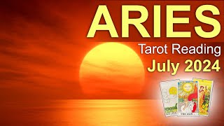 ARIES TAROT READING quotYOU DONT SEE IT YET BUT YOU WILL ARIESquot July 2024 tarotreading [upl. by Cusick]