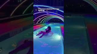 🎄Holiday Lazy River at Marriott Marquis Houston in TX ❄️ traveltexas texastravel [upl. by Zollie655]