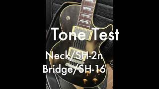 Tone Test  Seymoure Duncan SH2n ＆ SH16  Crunch Tone  Classic RampB Jam [upl. by Penney]