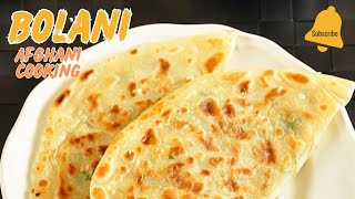 BOLANI Afghani crêpes aux pommes de terre et poireaux [upl. by Adrea113]