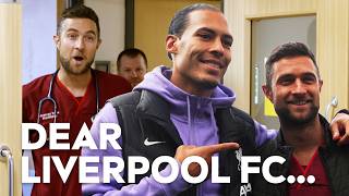 “A Truly Incredible Person”  Van Dijk Surprises a Red Who Saved a Fan’s Life  Dear Liverpool FC [upl. by Nyledam827]