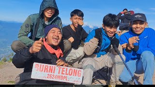 PENDAKIAN MTBURNI TELONG 2624 MDPL [upl. by Zalea]