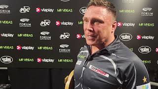 quotI believe im the best in the world  Gerwyn Price reaction after Nordic Darts Masters triumph [upl. by Sine163]