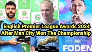 🚨🏆EPL Awards 2024🌟After Man City Won The Championship✅ [upl. by Ygiaf152]