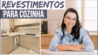 15 TIPOS DE REVESTIMENTOS PARA COZINHA  PORCELANATO LADRILHO DENTRE OUTROS Mariana Cabral [upl. by Madaih]