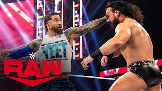 FULL MATCH – Jey Uso vs Drew McIntyre – WarGames Advantage Match Raw highlights Nov 20 2023 [upl. by Zechariah765]