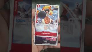 Pulled a lucky Rabbit Op card onepiece Anime [upl. by Tongue]