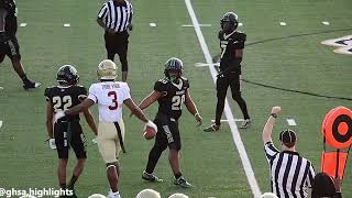 georgia highschool football langston hughes football vs creekside football [upl. by Hsreh11]