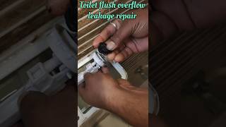 Toilet flush leakage how to fix shortfeed [upl. by Werna973]