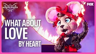 Anonymouse Performs “What About Love” By Heart  Season 10 Kickoff  The Masked Singer [upl. by Ayel]