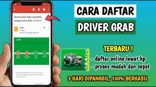 Cara Daftar Driver Grab Cara Daftar Grab Online [upl. by Oremodlab]