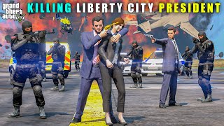 GTA 5  FINALLY KILLING LIBERTYS PRESIDENT  BB GAMING [upl. by Chrissa]