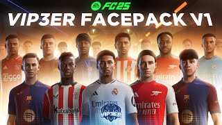 FacePack V1 AIO By ViP3eR For FC 25  Tutorial  TU4 [upl. by Ramsden872]