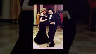 Princess diana dancing with john travolta celebrity royal dance [upl. by Yorle]