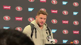 Hilarious ending to Nick Bosa’s 49ersPackers interview [upl. by Edra822]