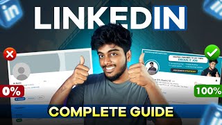 Step By Step LinkedIn Guide for job search😱  How to use LinkedIn to find job in Tamil [upl. by Enirak]