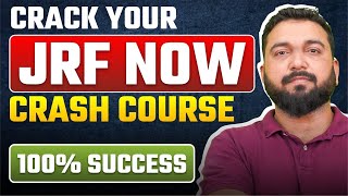 Do You Want To Crack JRF With 100 Guarantee  Start Your Preparation Now  Crash Course Announced [upl. by Anaiq]