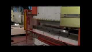 Edwards Pearson PR6 100X3100 6 Axis CNC Hydraulic Downstroke Press Brake [upl. by Anairol910]