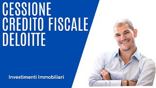 Deloitte  Cessione del Credito Fiscale  Alternative [upl. by Adaj393]