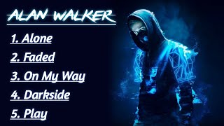 Alan Walker  Top 5 Best Songs 2023 [upl. by Ecirtaed]