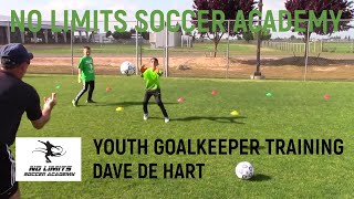 Soccer Goalkeeper Training U10 Session [upl. by Rastus331]