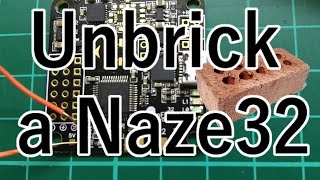 Bricked Naze32 Fix that FC [upl. by Botzow]