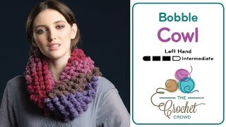 How to Crochet A Cowl Bobble C2C Cowl [upl. by Manton]