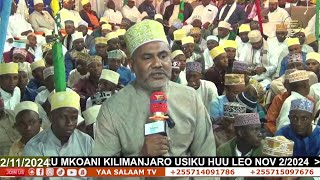 🔴LIVE HADHARA YA MAULID AHBAABUR RASUL HEDARU MKOANI KILIMANJARO USIKU HUU LEO NOV 22024 [upl. by Meesan]