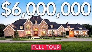 Your Exclusive Look Into a Luxury 7000000 Home in Charlotte NC [upl. by Ahsiekam99]