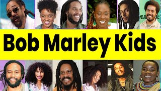 BOB MARLEYS Children 2024  what are they doing now   how many kids did BOB MARLEY really have [upl. by Eniledam]