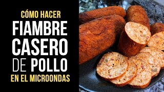 FIAMBRE CASERO de Pollo 🐓 FUNCIONA 🌱RealFood RECETA FÁCIL [upl. by Harihs]