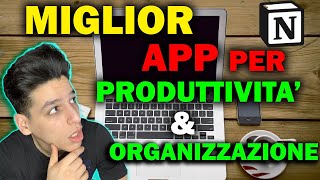 COME ORGANIZZARE LA GIORNATA CON NOTION  Miglior APP di Produttività [upl. by Jane]